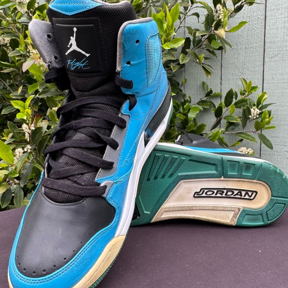 Air Jordan SC-3 Black Powder Blue 2014 629877-016 Size US 13 Basketball Sneakers